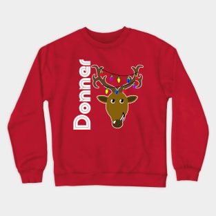 Family Christmas Photo "Donner" Design Crewneck Sweatshirt
